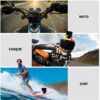 Support Universel pour Caméra d’Action – Casque, Moto, Vélo et Surf