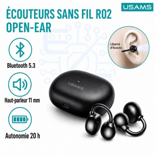 gvc.product.image_.1785603543453.aba8cd44-b113-4d8c-b0cb-1be07a8d4d43.jpeg Écouteurs Bluetooth R02 BT5.3 Open-Ear Sans Fil – Haut-Parleurs 11 mm, Commande Tactile et Autonomie 20 h avec Boîtier