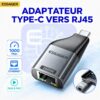 gvc.product.image_.1785847151211.24efeb8e-8f85-4c34-9e1f-69dfb01602b3.jpeg Adaptateur Type C vers RJ45 Gigabit Ethernet 1000 Mbps – Plug & Play
