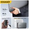 Chargeur GaN 65W Ultra-Fin USB-C PD + USB-A QC – Prise EU Pliable, Charge Rapide pour 2 Appareils