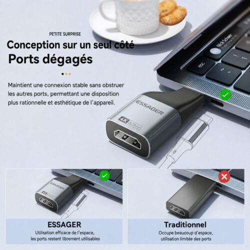 gvc.product.image_.1785863732181.f0d5783d-07e8-4f46-bb70-dc00d6cbd411.jpeg Adaptateur Vidéo HD vers Type C 4K 60 Hz – Convertisseur Compact 3840 × 2160