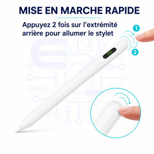 gvc.product.image_.1785971681301.6c82503b-98fc-4468-a2e1-0229b9a01fc4.png Stylet Universel Rechargeable avec Écran LCD et Pointe Fine 1,5 mm – Compatible iOS, Android et Windows