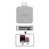 Lecteur de cartes SD et TF/microSD OTG 2 en 1 USB Type C