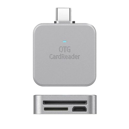 Lecteur de cartes SD et TF/microSD OTG 2 en 1 USB Type C
