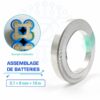Bande de Nickel pour soudure de batteries 18650 0,1x8mmx10 m