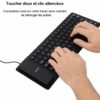 gvc.product.image_.1787490776022.3e565a56-d252-4bd6-8a3a-673aa07544c9.jpeg Clavier souple filaire USB-A silencieux et étanche 34,5X13,1 cm Câble 138 cm
